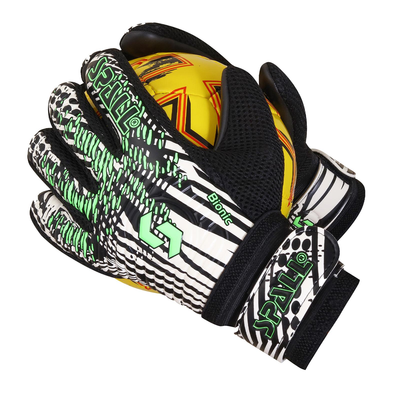 Goal Keeper Gloves Strong Grip With Finger Spine Double Wrist ...