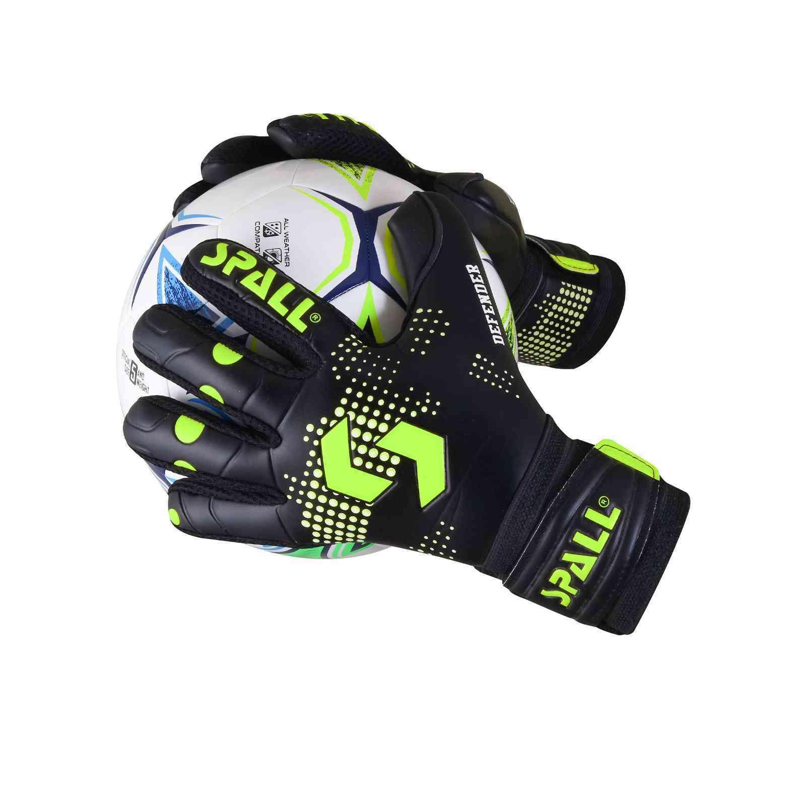 Goal Keeper Gloves Strong Grip With Finger Spine Double Wrist ...