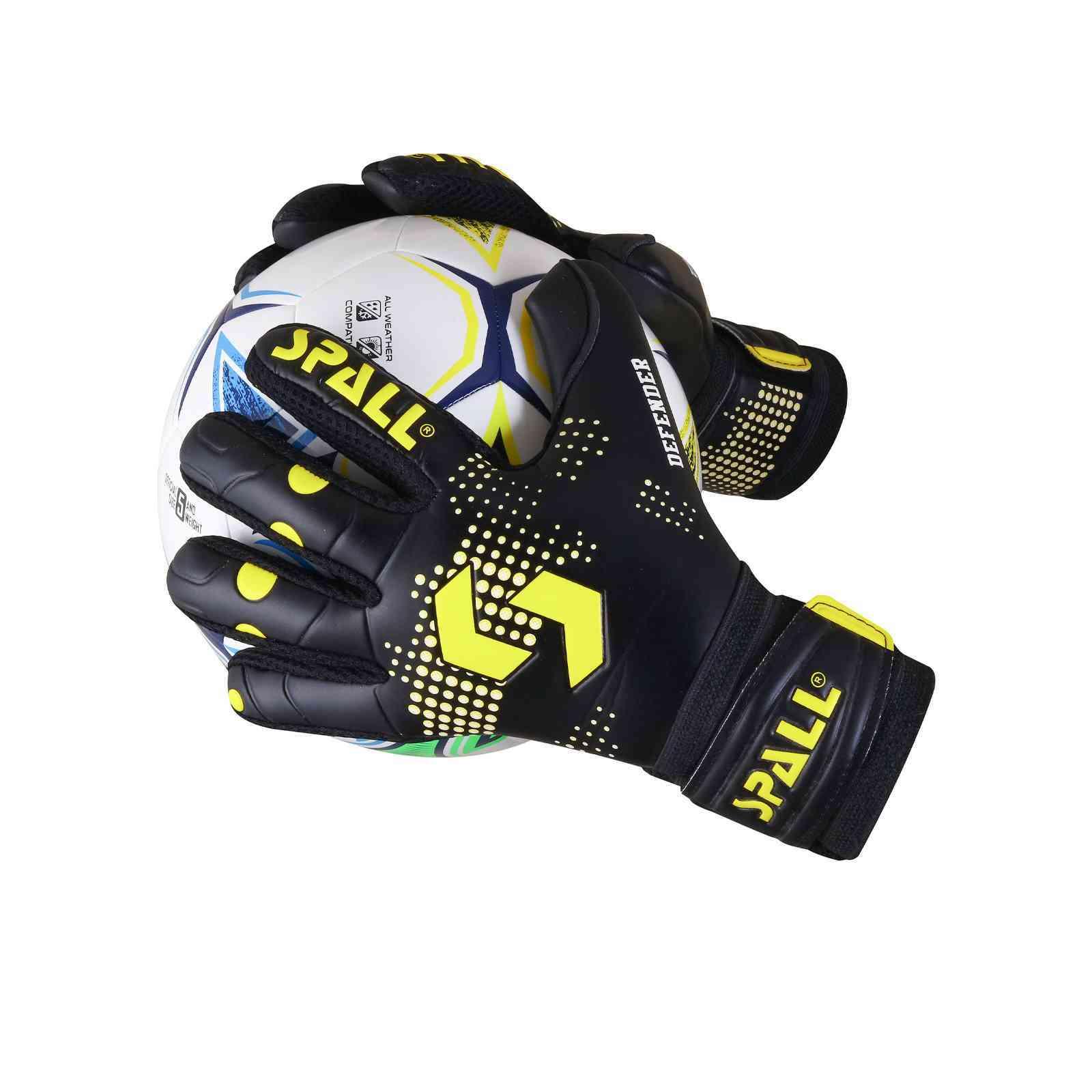 Goal Keeper Gloves Strong Grip With Finger Spine Double Wrist ...